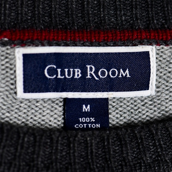 Club Room English Bulldog Sweater - Picture 2 of 5